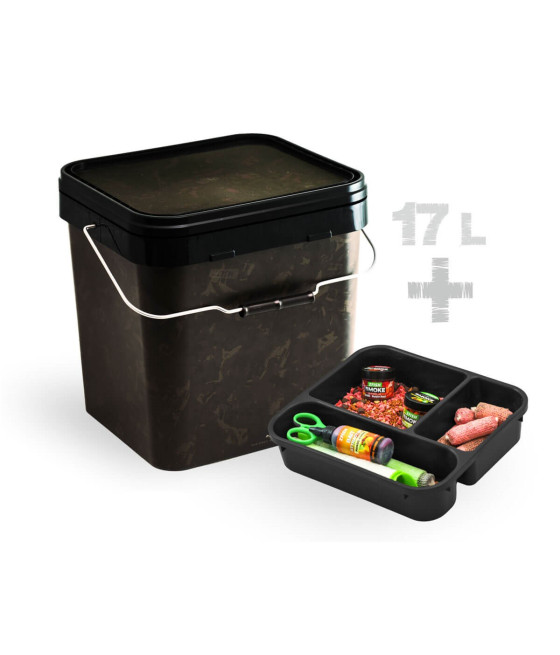 Wiadro Z-CORE Camo 17 l + Wkład wewnętrzny ZFish