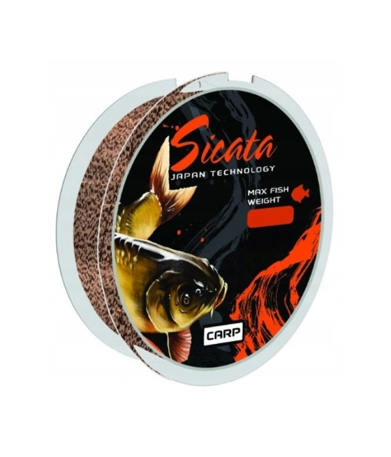 Żyłka Karpiowa 3D Sicata Carp Mistrall 0,22mm 300m