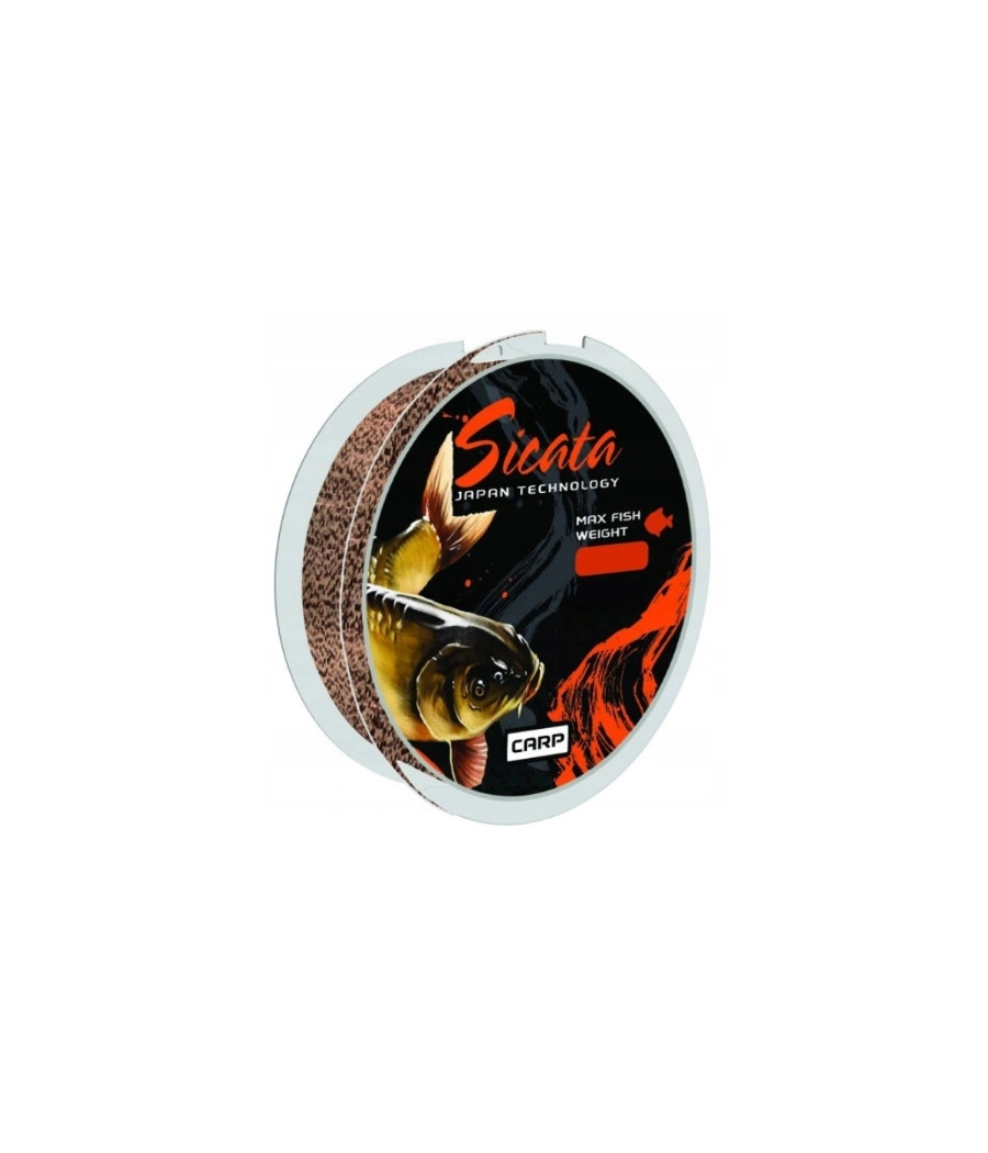 Żyłka Karpiowa 3D Sicata Carp Mistrall 0,25mm 300m Żyłka Karpiowa 3D Sicata Carp Mistrall 0,25mm 300m