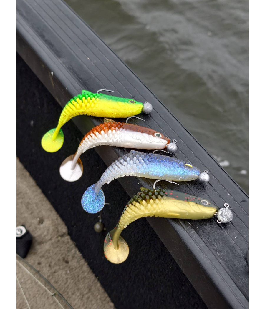 Guma Kopyto Fugu Chuggi 12.5cm 22g Mardi Gras 1szt