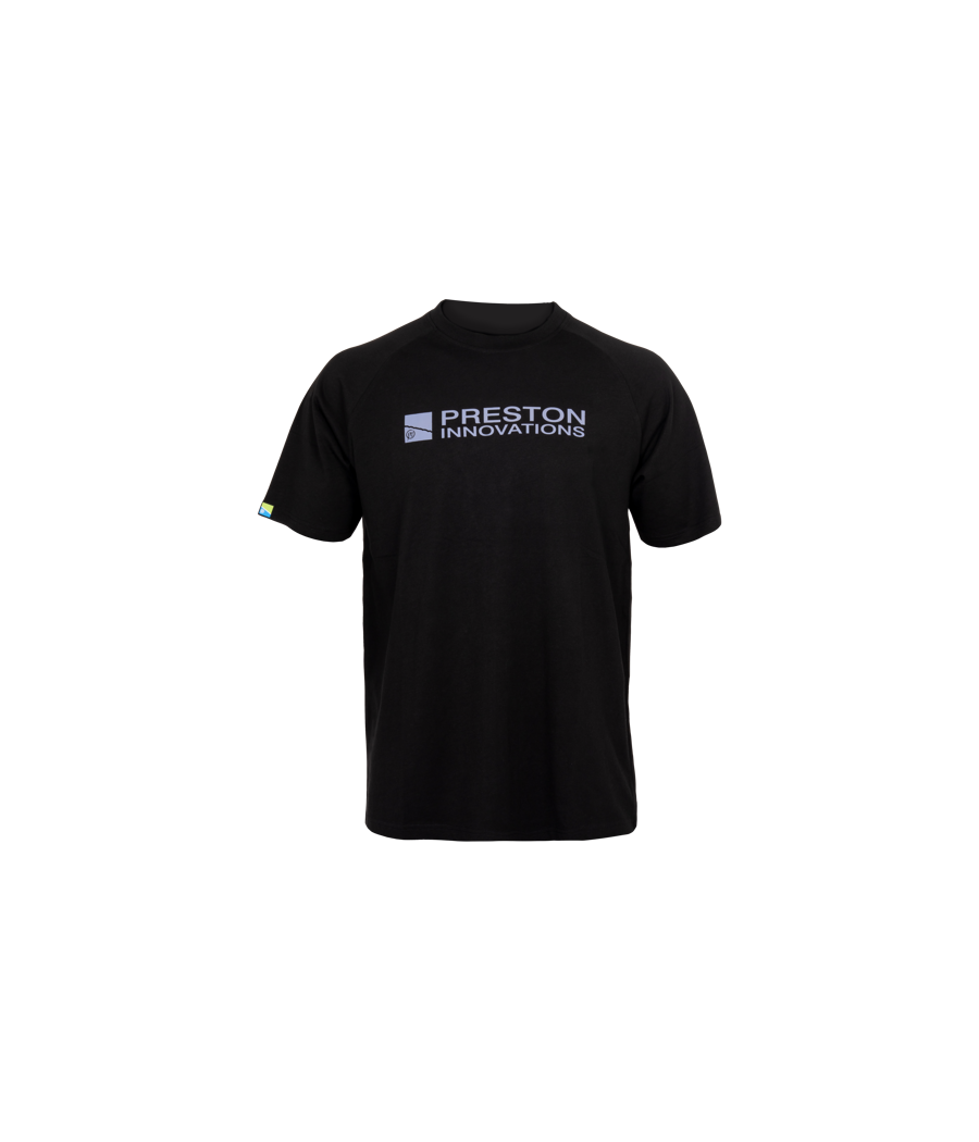 Koszulka Preston Czarna Lightweight Black Raglan - roz. L