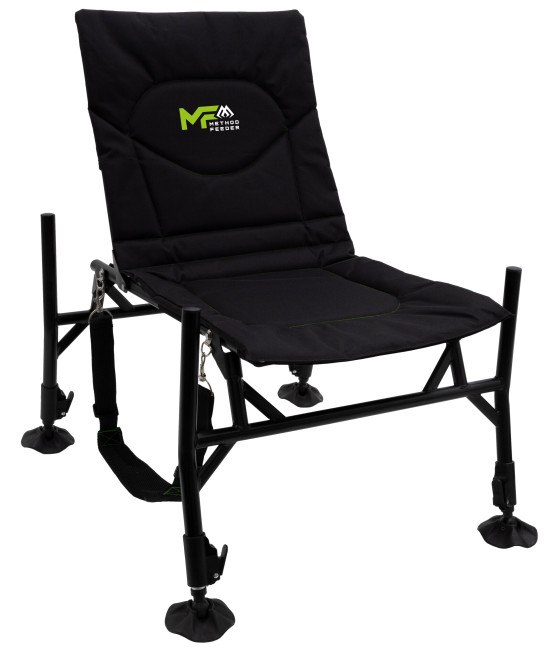 Fotel do Method Feeder Mikado Compact Chair 4 nogi 25mm, kieszonka, pasek