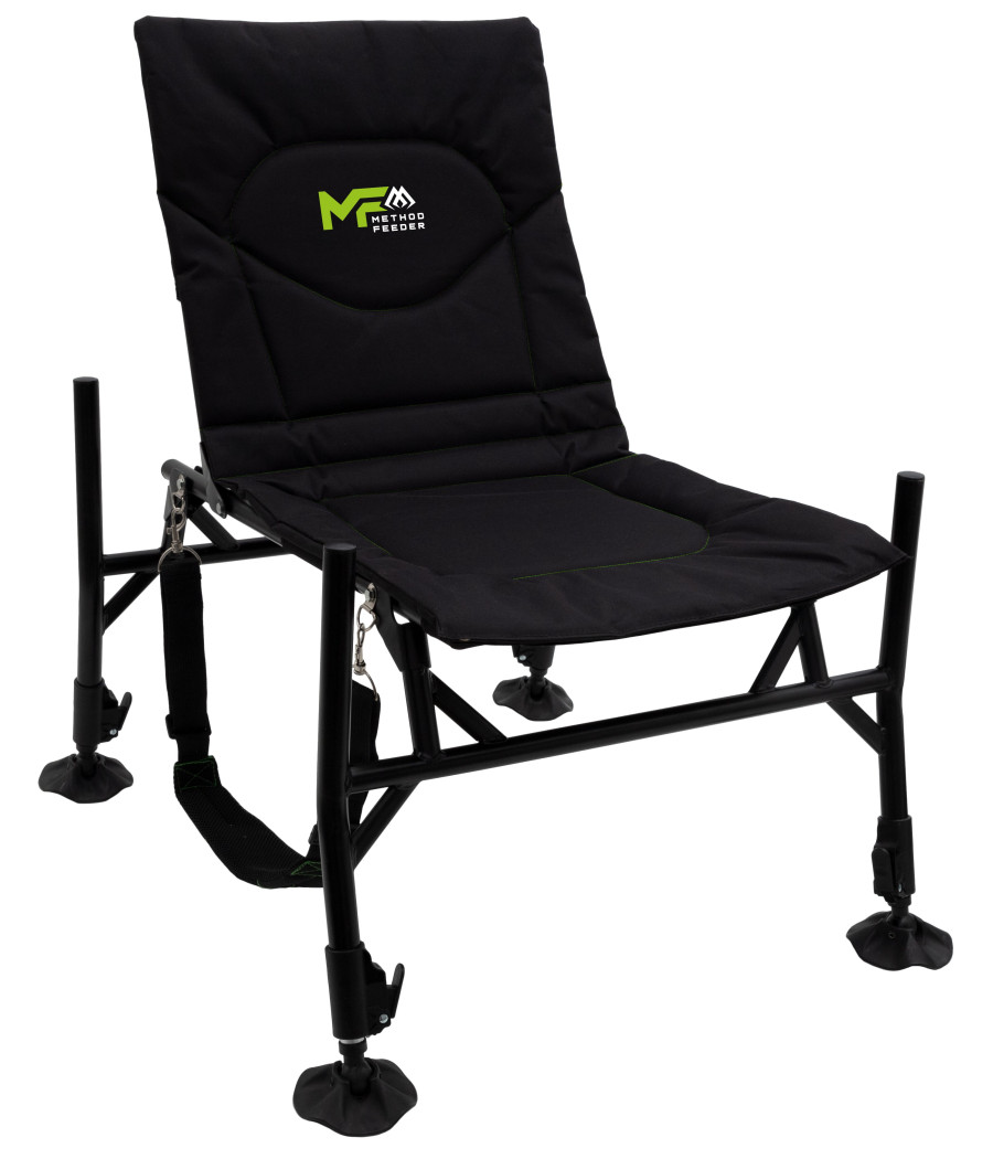Fotel do Method Feeder Mikado Compact Chair 4 nogi 25mm, kieszonka, pasek
