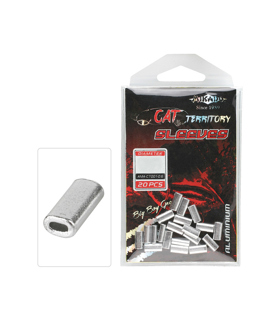 Tulejki Zaciskowe Sumowe 1,2mm 20szt Aluminiowe Mikado