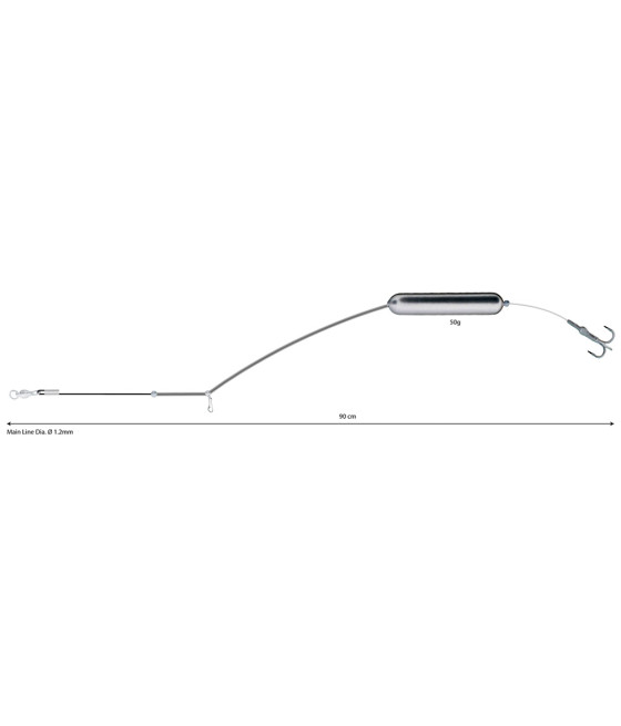 Zestaw Sumowy Rosówkowy 50g 90cm Earthworm