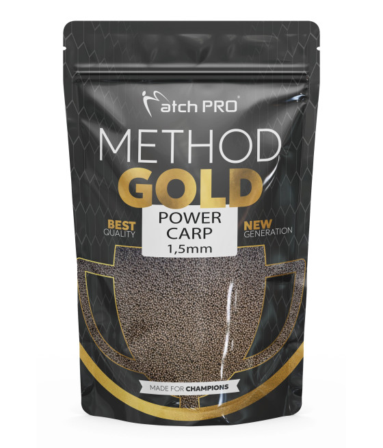 Pellet Method GOLD POWER CARP 1,5mm Matchpro 700g