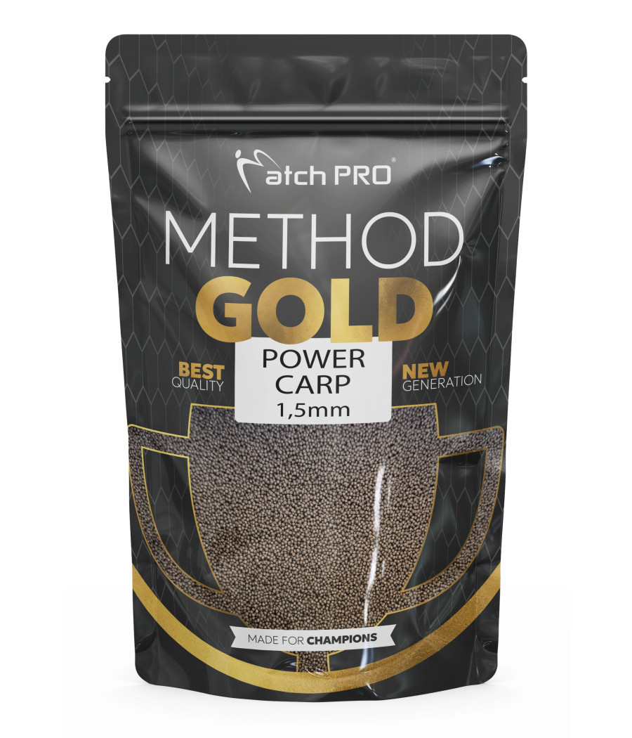 Pellet Method GOLD POWER CARP 1,5mm Matchpro 700g
