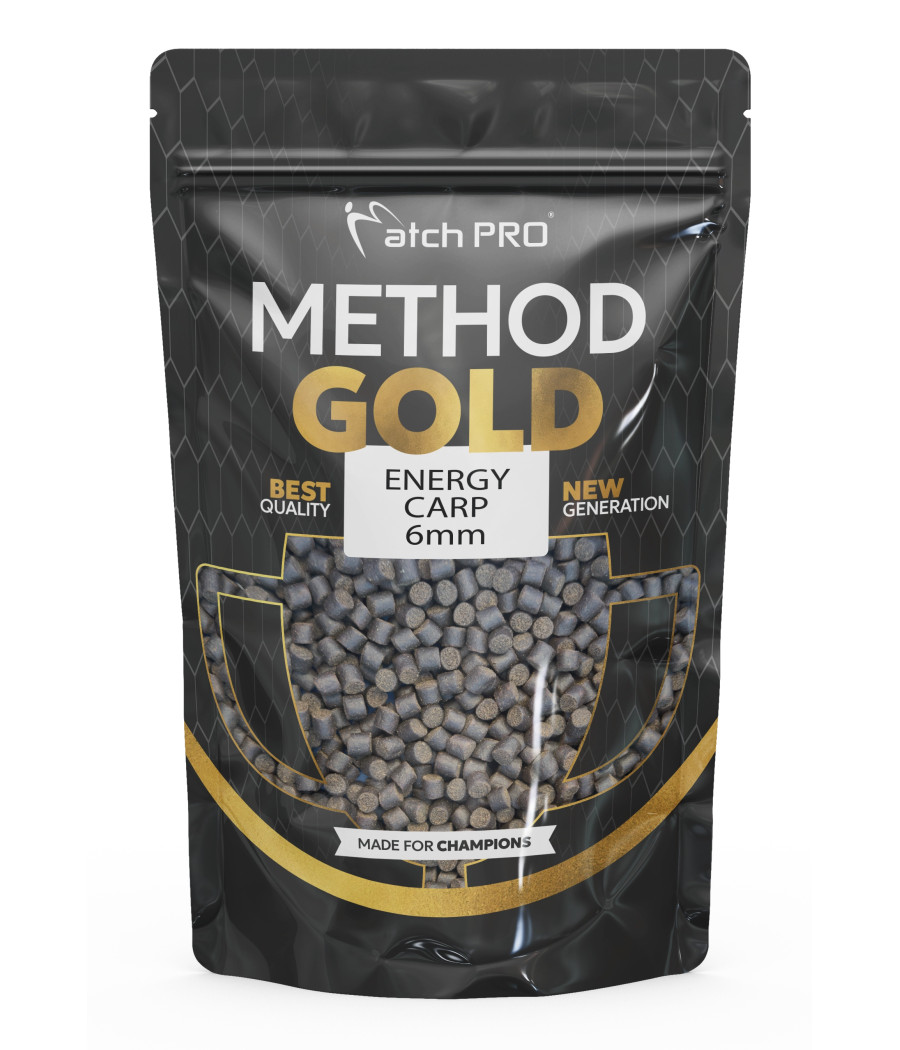 Pellet Method GOLD ENERGY CARP 6mm Matchpro 700g