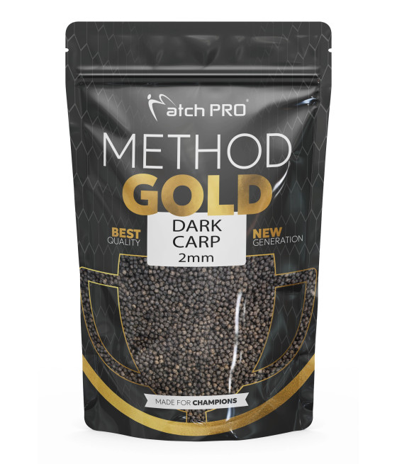 Pellet Method GOLD DARK CARP 4mm Matchpro 700g