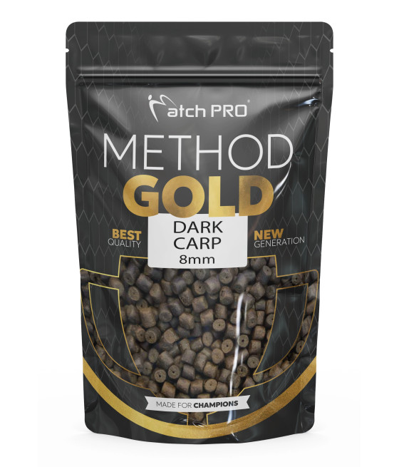 Pellet Method GOLD DARK CARP 8mm Matchpro 700g