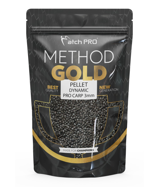 Pellet Method GOLD DYNAMIC PRO CARP 3mm Matchpro 700g Wysokobiałkowy
