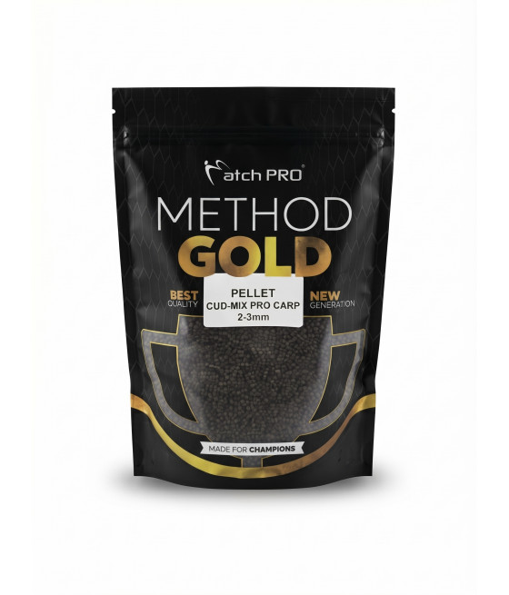 Pellet Method GOLD CUD-MIX PRO CARP 2-3mm Matchpro 700g Wysokobiałkowy
