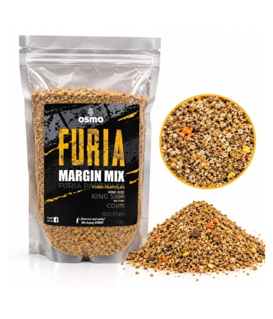 Zanęta Method Mix Osmo Margin Furia 800g Gruba Frakcja