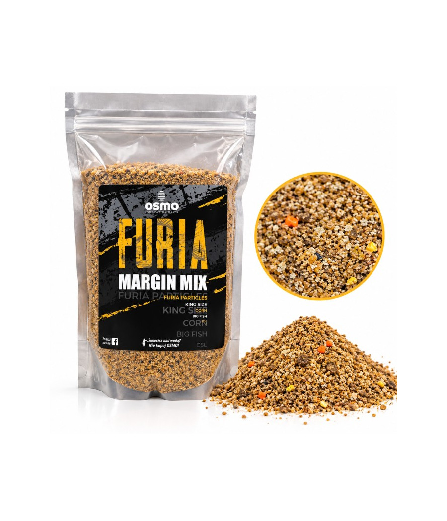 Zanęta Method Mix Osmo Margin Furia 800g Gruba Frakcja