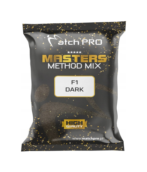 Zanęta MatchPro Masters Method Mix F1 Dark 700g