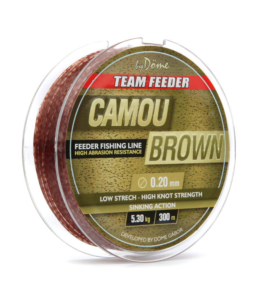 ŻYŁKA BY DÖME TEAM FEEDER CAMOU BLUE LINE 0,25 MM