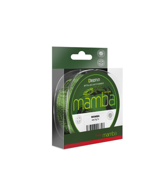 Żyłka Delphin MAMBA Feeder kamuflaż 0,28mm 6,1kg 300m