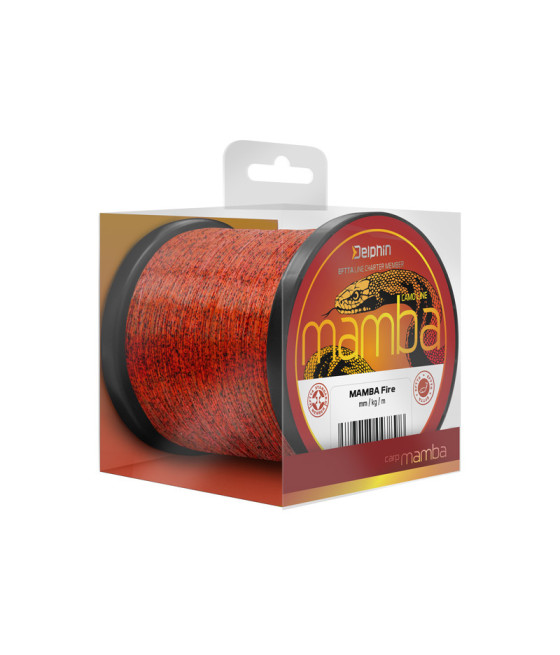 Żyłka Delphin MAMBA Carp Fire 0,30 7,0kg 300m
