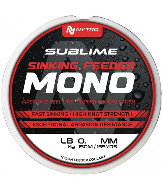 Żyłka Nytro Sublime Sinking Feeder Mono 0.20mm 3,2kg 150m