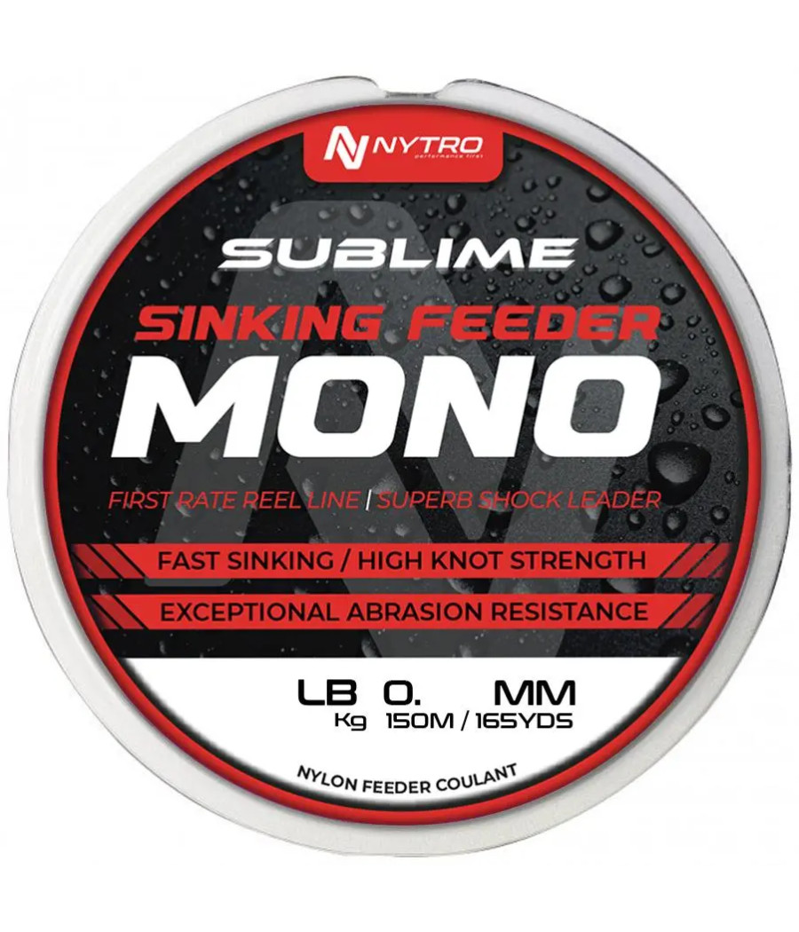 Żyłka Nytro Sublime Sinking Feeder Mono 0.26mm 5,0kg 150m