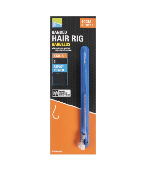 Przypon Preston Bezzadziorowe Gumka KKH-B Hair Rigs 10cm roz 12 0,21mm