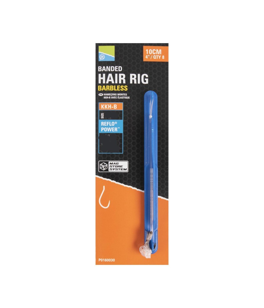 Przypon Preston Bezzadziorowe Gumka KKH-B Hair Rigs 10cm roz 12 0,21mm Przypon Preston Bezzadziorowe Gumka KKH-B Hair Rigs 10cm roz 12 0,21mm