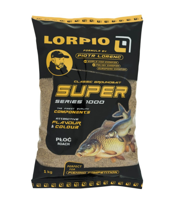 Zanęta Lorpio Super Series 1000 Płoć Roach 1kg