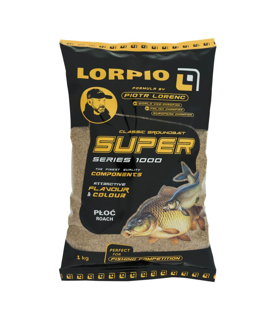 Zanęta Lorpio Super Series 1000 Płoć Roach 1kg
