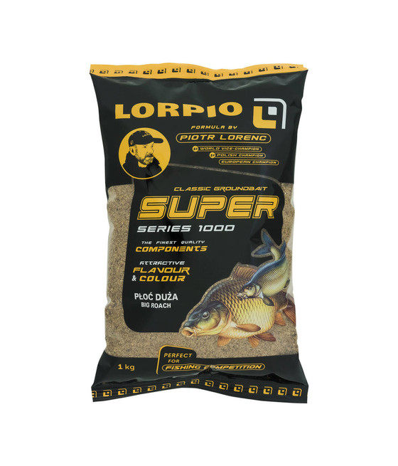 Zanęta Lorpio Super Series 1000 Płoć Duża Big Roach  1kg