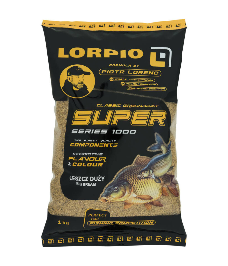 Zanęta Lorpio Super Series 1000 Leszcz Duży Big Bream 1kg Zanęta Lorpio Super Series 1000 Leszcz Duży Big Bream 1kg