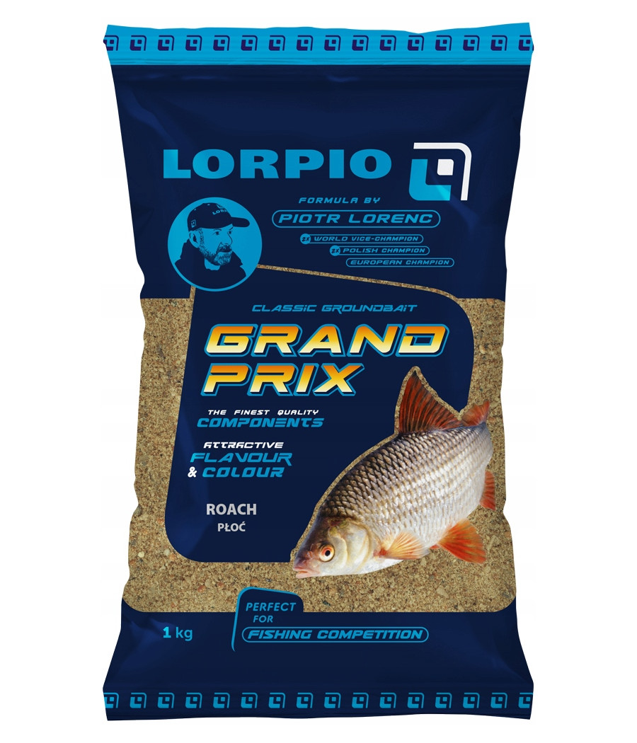 Zanęta Lorpio Grand Prix Płoć Roach 1kg Zanęta Lorpio Grand Prix Płoć Roach 1kg