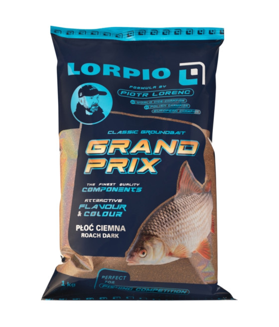 Zanęta Lorpio Grand Prix Płoć Ciemna Roach Dark 1kg