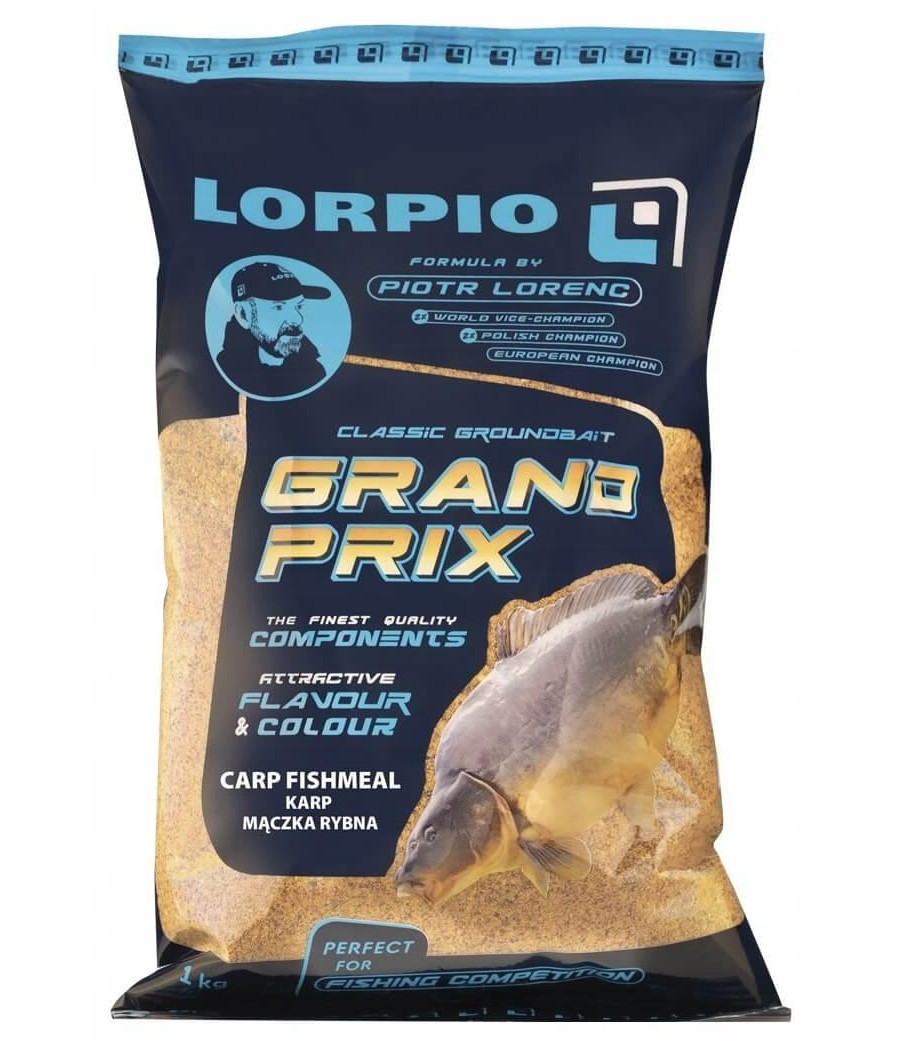 Zanęta Lorpio Grand Prix Karp Mączka Rybna Carp Fishmeal 1kg Zanęta Lorpio Grand Prix Karp Mączka Rybna Carp Fishmeal 1kg