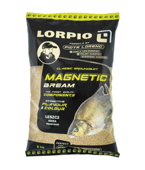 Zanęta Lorpio Magnetic Bream Leszcz Rzeka Bream River 2KG