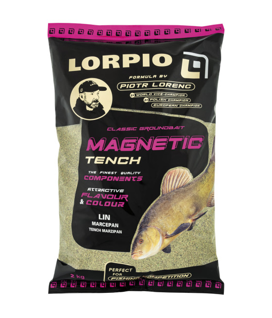 Zanęta Lorpio Magnetic Tench Lin Marcepan Tench Marzipan 2KG