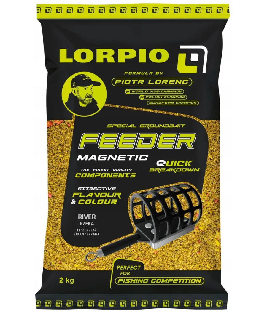 Zanęta Lorpio Feeder Magnetic RIVER RZEKA 2kg LESZCZ/JAŹ/KLEŃ/BRZANA Zanęta Lorpio Feeder Magnetic RIVER RZEKA 2kg LESZCZ/JAŹ/KLEŃ/BRZANA