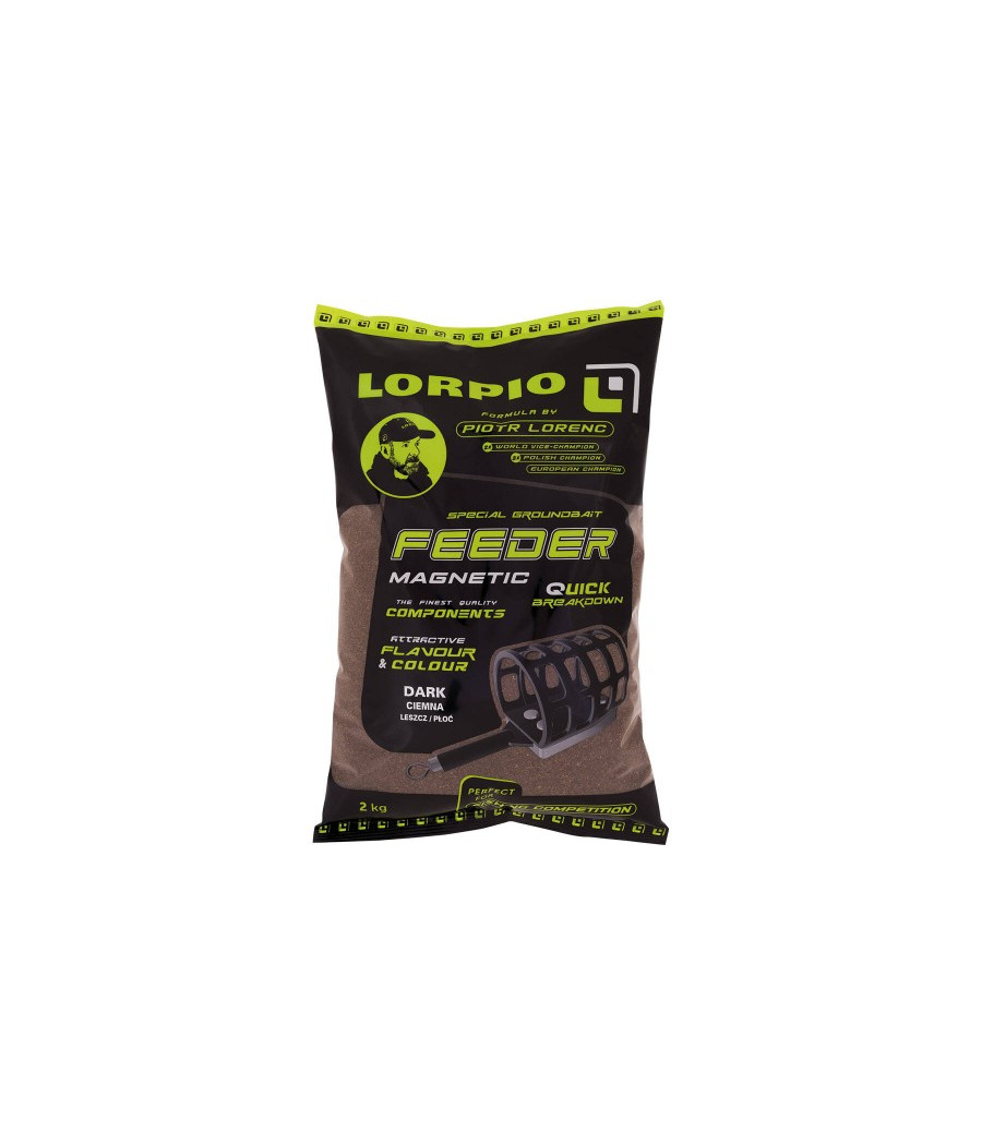 Zanęta Lorpio Feeder Magnetic DARK CIEMNA 2kg LESZCZ/PŁOĆ Zanęta Lorpio Feeder Magnetic DARK CIEMNA 2kg LESZCZ/PŁOĆ