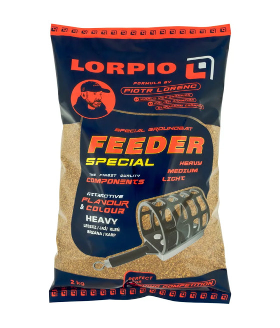 Zanęta Lorpio Feeder Special MEDIUM 2kg LESZCZ/KARP/LIN/PŁOĆ