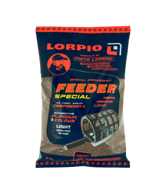 Zanęta Lorpio Feeder Special LIGHT 2kg LESZCZ/PŁOĆ/LIN/KARP