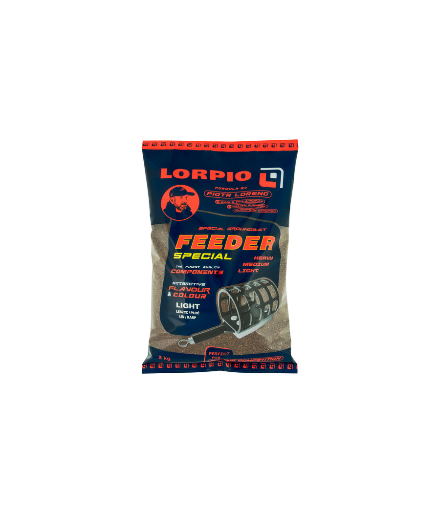 Zanęta Lorpio Feeder Special LIGHT 2kg LESZCZ/PŁOĆ/LIN/KARP