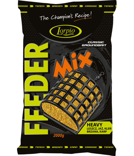 Zanęta Lorpio Feeder Mix HEAVY 2kg LESZCZ/JAŹ/KLEŃ/BRZANA/KARP