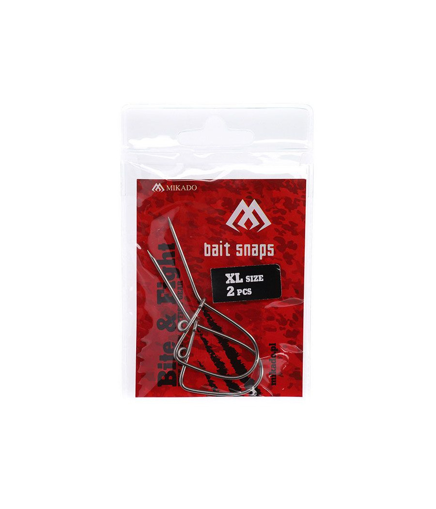 Agrafka do żywca na suma Mikado CATFISH LIVE BAIT SNAP, rozmiar L 2 SZT Agrafka do żywca na suma Mikado CATFISH LIVE BAIT SNAP, rozmiar L 2 SZT