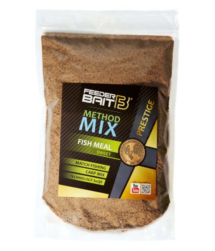 METHOD MIX FEEDER BAIT - PRESTIGE FISH MEAL SWEET 800G METHOD MIX FEEDER BAIT - PRESTIGE FISH MEAL SWEET 800G