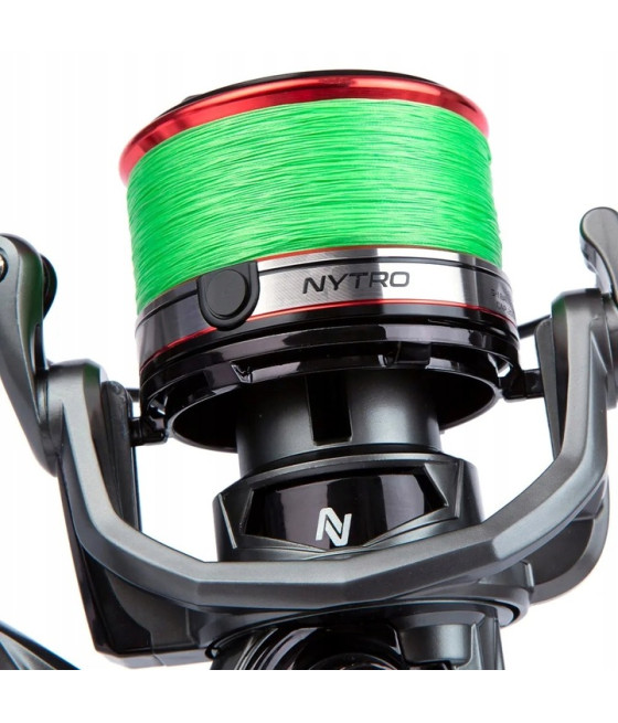 Kołowrotek Nytro ARYZON BAIT-UP 5000 nawinięta plecionka 200M 0,16MM