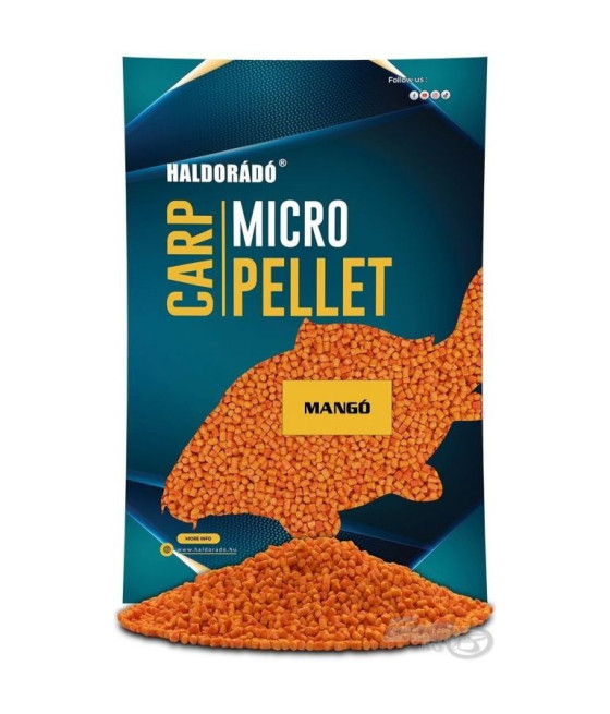 MICRO PELLET HALDORADO CARP METHOD FEEDER MANGO 600g