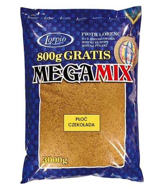 Zanęta Lorpio Mega Mix PŁOĆ CZEKOLADA 3kg
