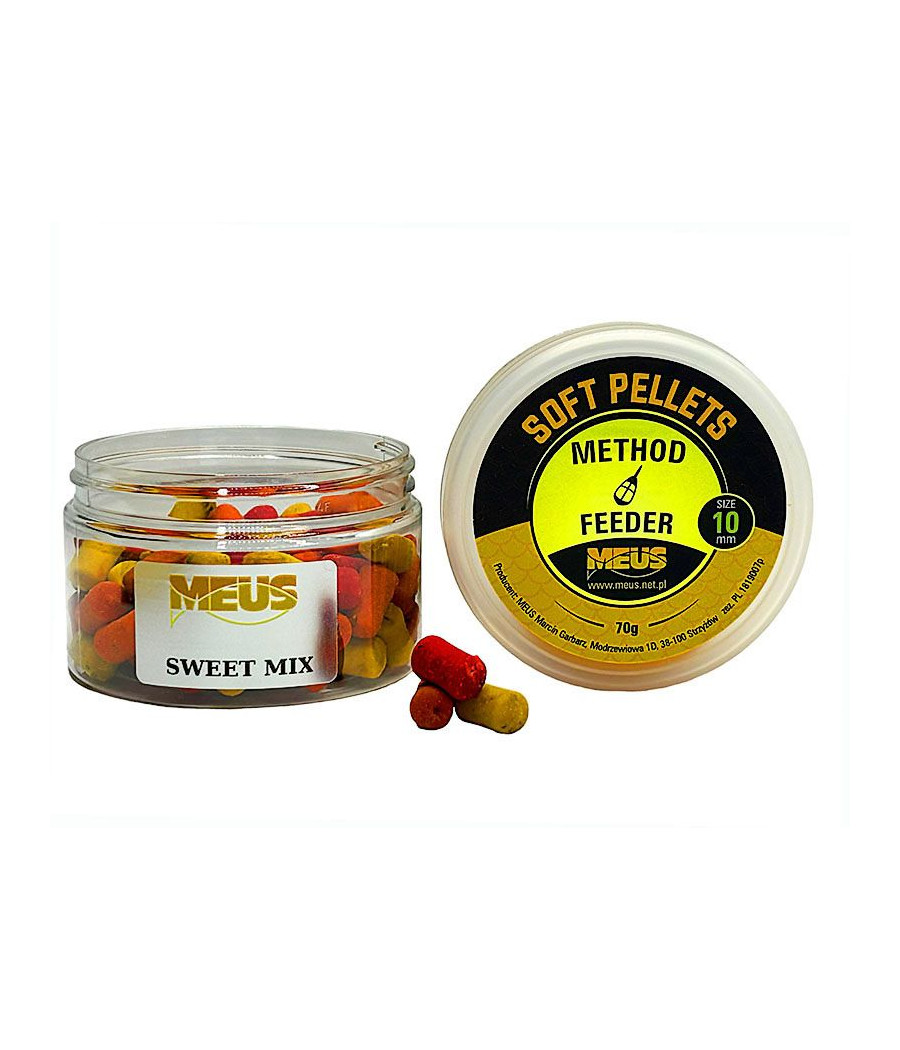 Soft Pellet 10mm SWEET MIX Pellet Haczykowy MEUS Soft Pellet 10mm SWEET MIX Pellet Haczykowy MEUS
