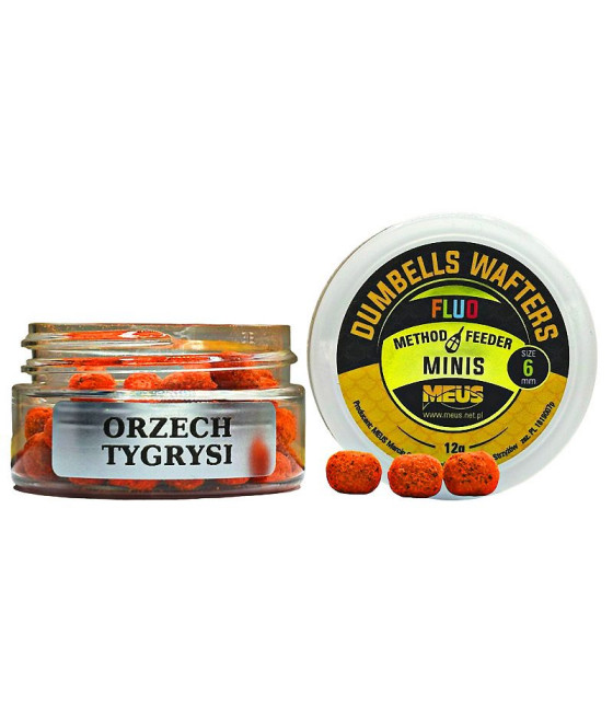 Kulki Dumbells Wafters ORZECH TYGRYSI 6mm MINIS MEUS