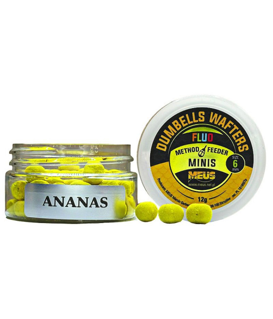Kulki Dumbells Wafters ANANAS 6mm MINIS MEUS