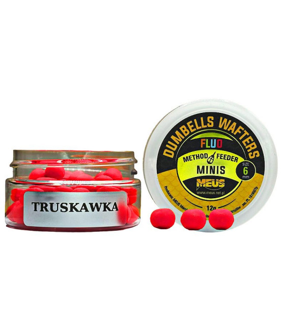 Kulki Dumbells Wafters TRUSKAWKA 6mm MINIS MEUS